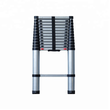 telescopic ladder 15 meter,3.8M(15.5FT)/3.2M(12.5FT) EN131-6 telescopic ladder hinges with heavy duty 150kgs